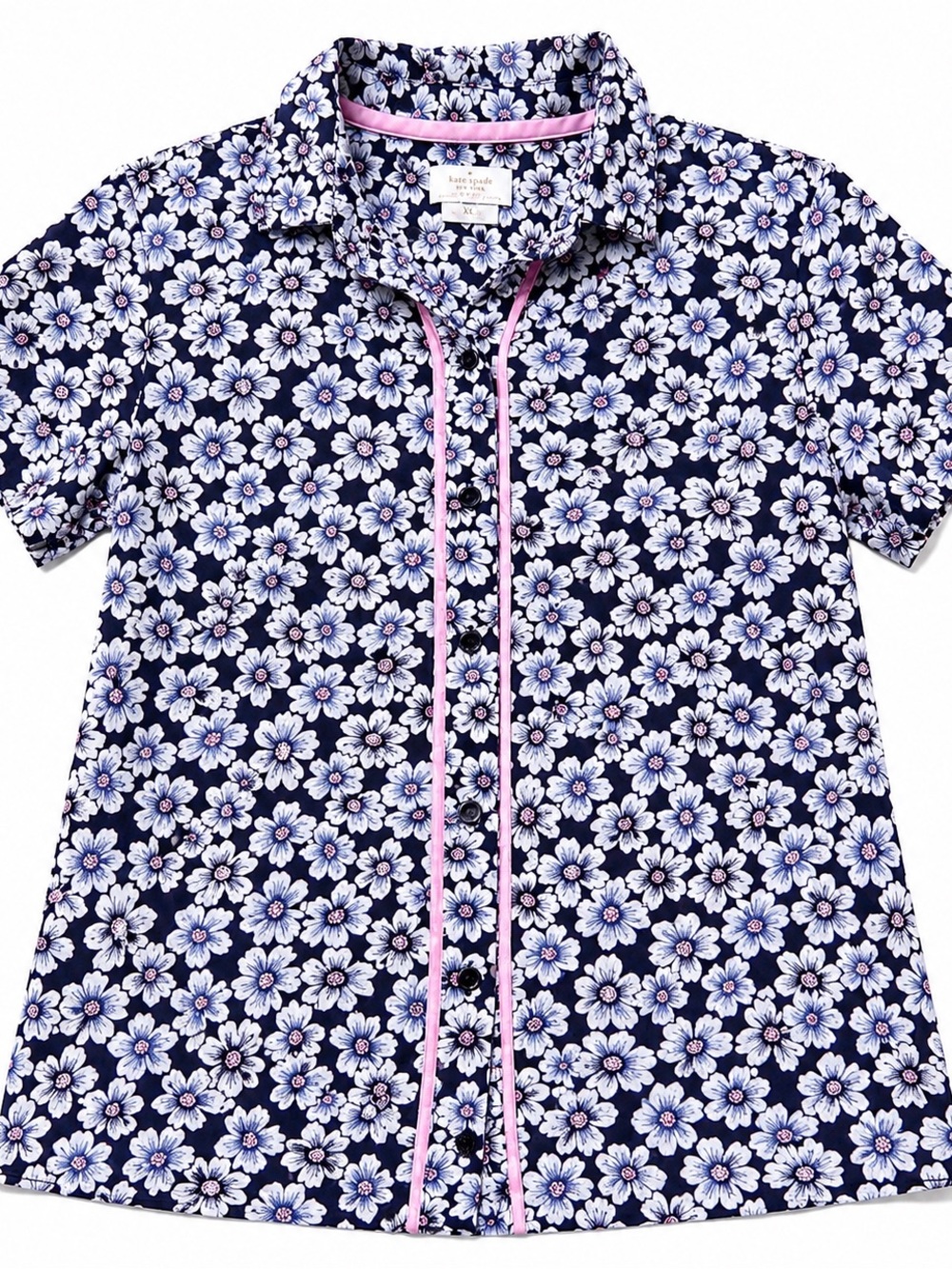 Kate Spade Dream a Little Dream Floral Pajama Top Size S